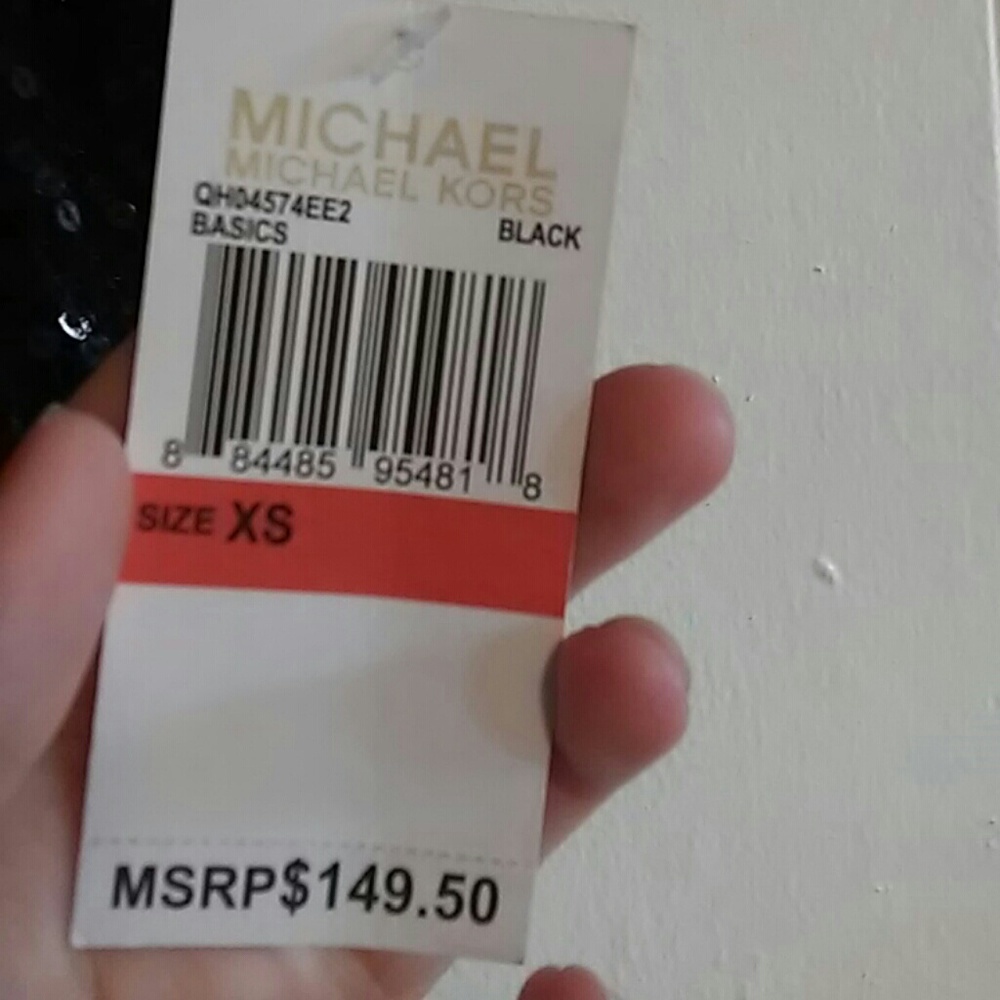SOLD* NWT Michael Kors sequin top - Picture 3 of 4